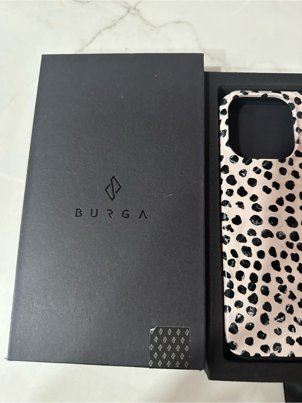 Pink Leopard Print Phone Case - Picture 3 of 4